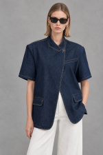 Denim blazer