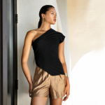 AGGEL one shoulder top