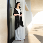 AGGEL shawl - Black