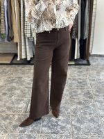 Tia jeans - brown jeans, chocolate jeans, staright leg jeans, καφε τζιν, σοκολατι τζιν, ψηλομεσο τζιν