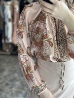 Paisley blouse - Pink - Image 2
