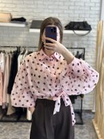 Polka dot shirt - Pink
