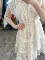 Daphne dress - White - Image 3