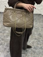 Puffer bag - Beige - Image 2