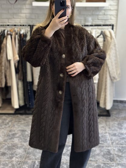 Kelly fur - Brown - Image 2