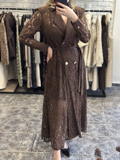 Miranda dress - Brown - Image 2