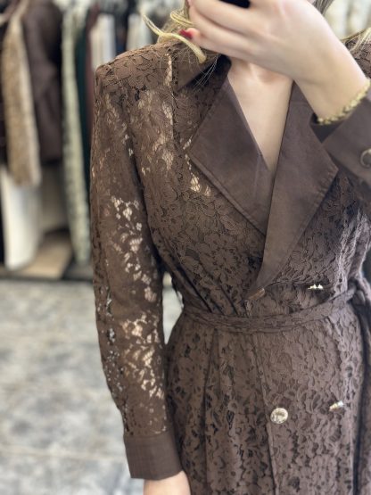 Miranda dress - Brown - Image 4