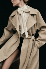 Tay trench coat - Ivory - Image 4