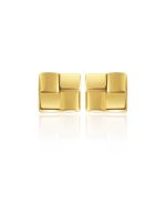 sullivan gold - gold earrings, stud earrings, stainless steel earrings, big earrings, χρυσα σκουλαρικια, ατσαλινα σκουλαρικια, σκουλαρικια με καρφακι, εντυπωσιακα σκουλαρικια