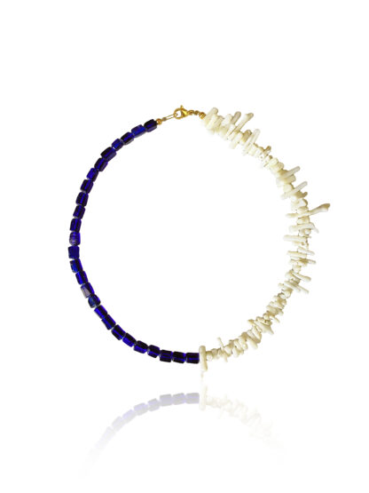 Yesenia - handmade necklace, summer necklace, coral necklace, χειροποιητο κολιε, καλοκαιρινο κολιε