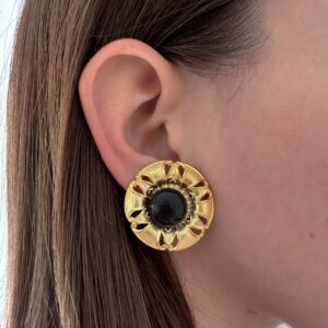 Afia - clip on earrings, vintage earrings,k handmade earrings, βιντατζ σκουλαρικια, χειριποιητα σκουλαρικια, σκουλαρικια με κλιπ