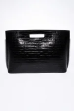 Black croc bag - Image 3