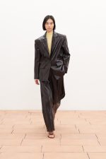 James blazer - lumina blazer, eco leather blazer, oversizeed blazer, brown blazer, Lumina σακακι, σακακι δερματινη, σακακι καφέ