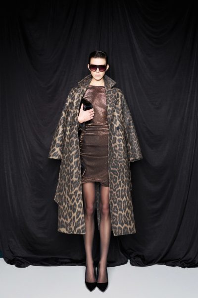 cece coat - leopard print coat, wool coat, wool blend coat, long coat,παλτο λεοπαρ, μαλλινο παλτο, παλτο απο μιξη μαλλιου, μακρυ παλτο