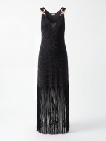 AGGEL black knit dress - Image 3