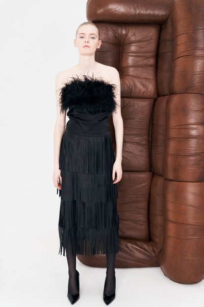 fringe skirt - pencil skirt, lumina skirt, eco leather skirt, fringe skirt, φουστα δερματίνη, φουστα με κροσσια, lumina φουστα, φουστα pencil